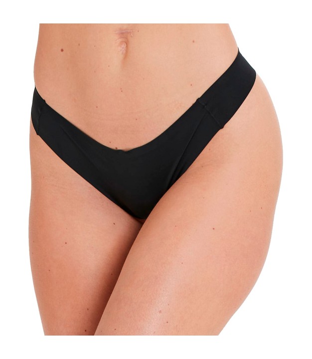 Endurance Athlecia Alax Women's Seamless String, 2 Pack, Black