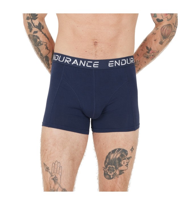 Endurance Brighton Men's Bamboo Boxershorts 2-Pack, Navy