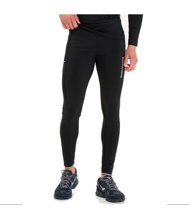 Endurance Energy Men's Winter Tights, Black