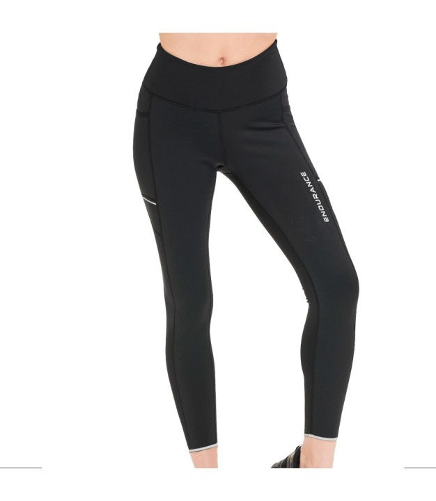 Endurance Energy Women's Windblock Tights, Black