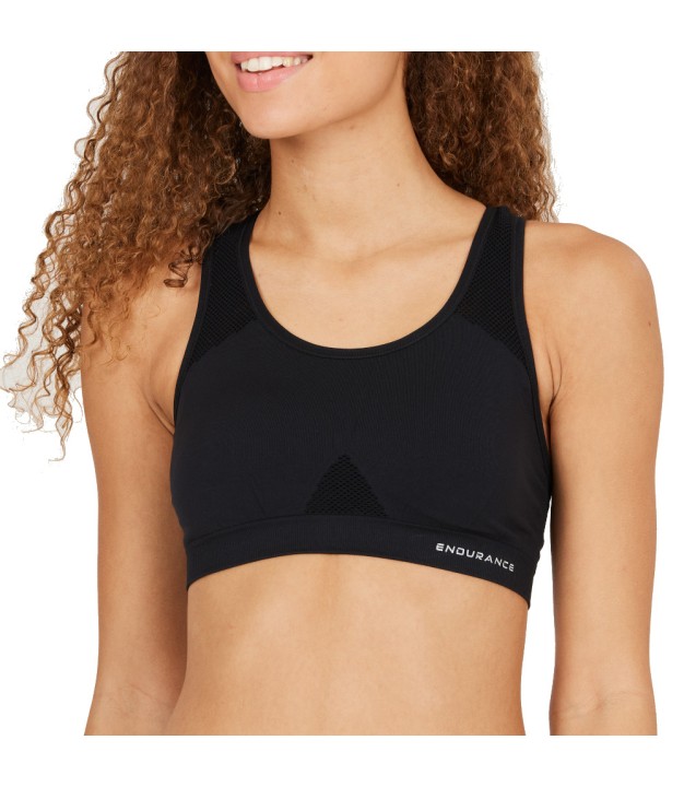 Endurance George West Bra, Black