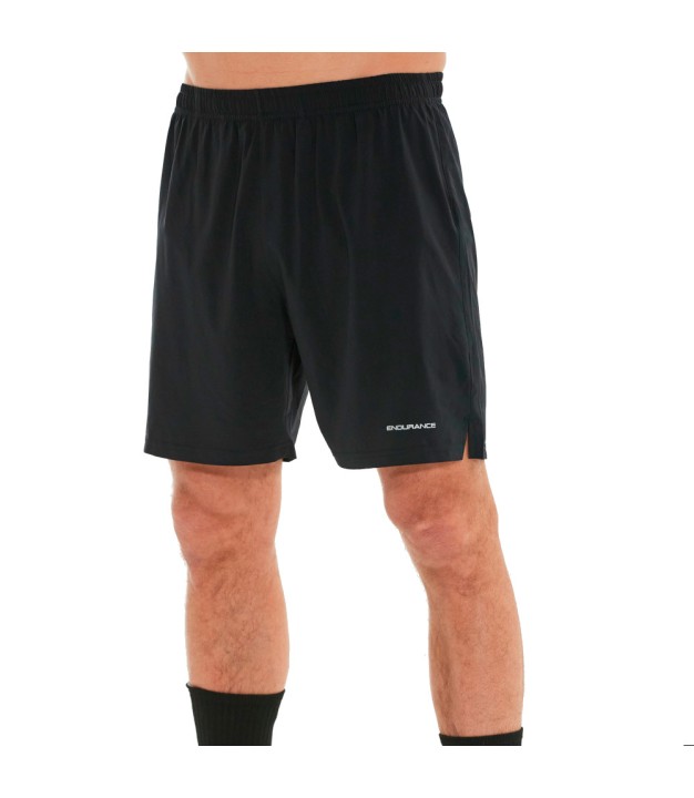 Endurance Grosseto Men's 2-in-1 Shorts, Black