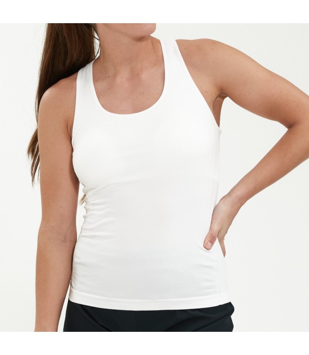 Endurance Katrina Seamless Women's Top, White
