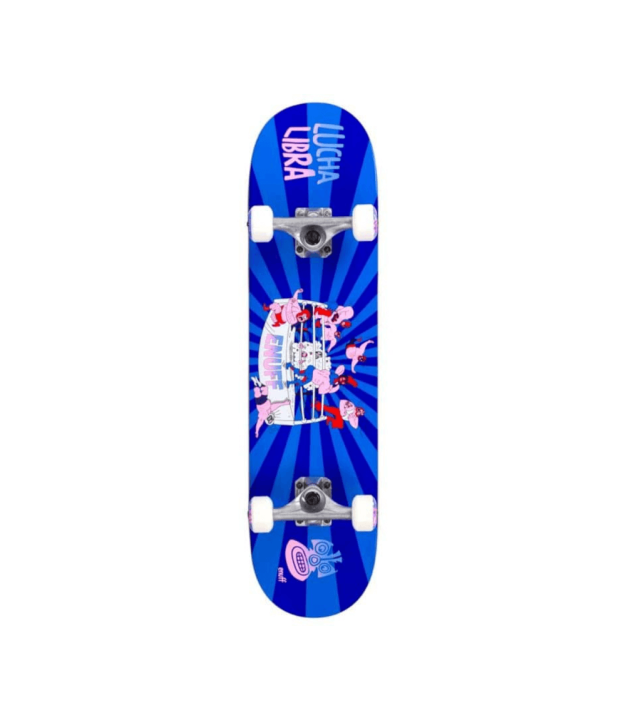 Enuff Lucha Libre Mini Complete Skateboard  7.25'', blue