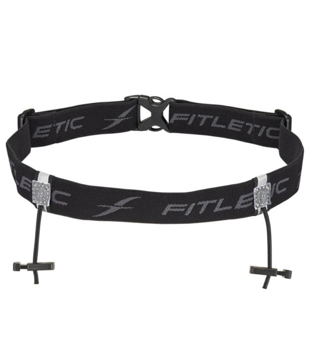 Fitletic Race I Number Holder Blk/Gry