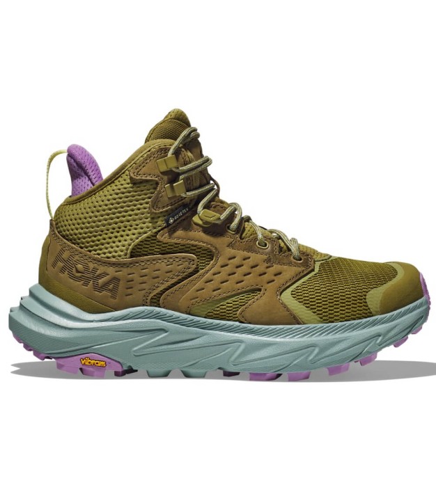 Hoka Anacapa 2 Mid Gore-Tex Women's, Green Moss/Agave