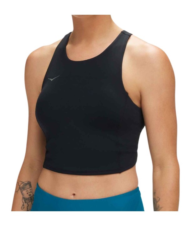 Hoka Elaro Crop Sports Bra - Women's