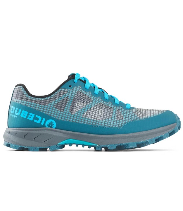 Icebug Pytho6 Women's RB9X Shoes, Petroleum/Aruba
