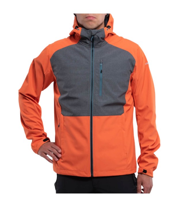 Icepeak Buxton Men's Softshell Jacket, Orange