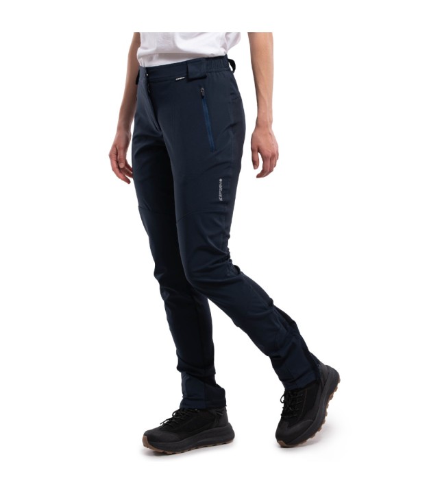 Icepeak Doral Hybrid Outdoor Women's Trousers, Dark Blue