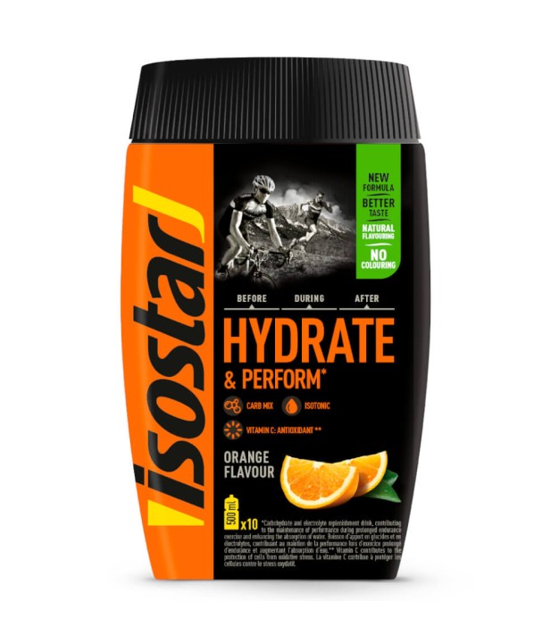 Isostar Hydrate & Perform Orange 400g