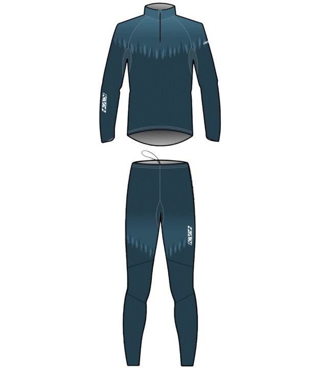KV+ Tornado Two Piece XC Ski Suit - Unisex