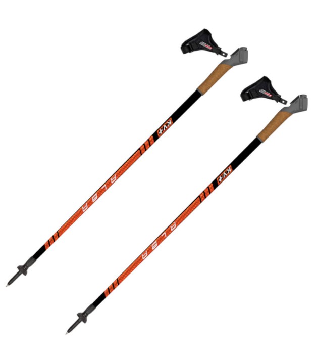 KV+ Alba 2 Section Telescope Nordic Walking Poles, 100-130cm