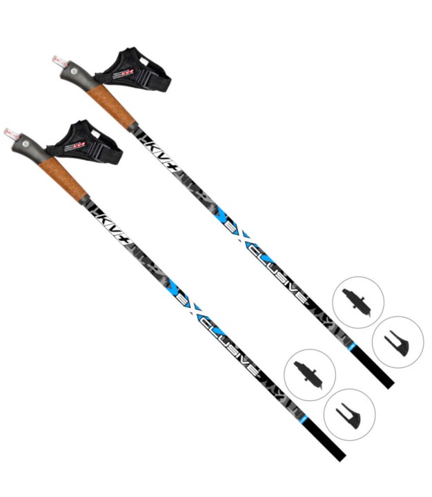 KV+ Exclusive Clip Nordic Walking Poles
