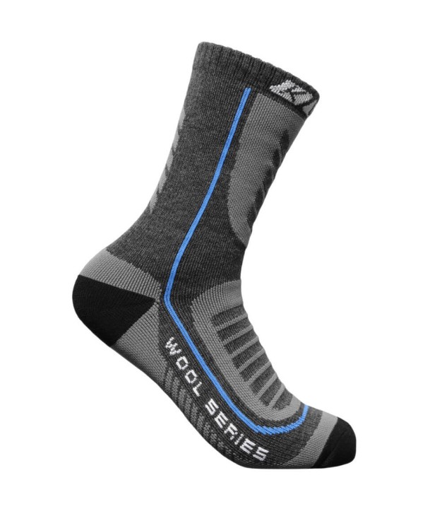 KV+ Nordic Step Wool Socks, Grey/Blue