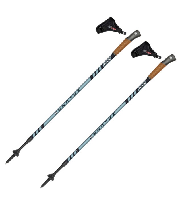 KV+ Zaluna 2 Section Telescope Poles, 100-135 cm