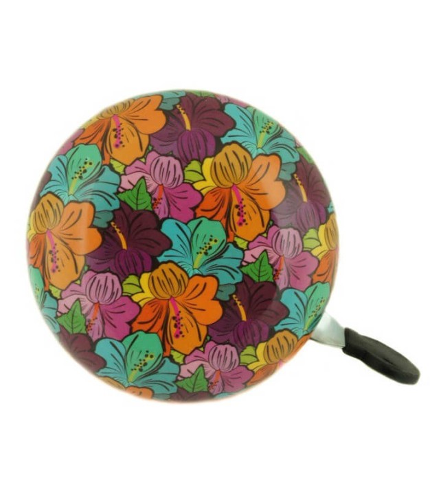 M-Wave Bike Bell Orange Flowers