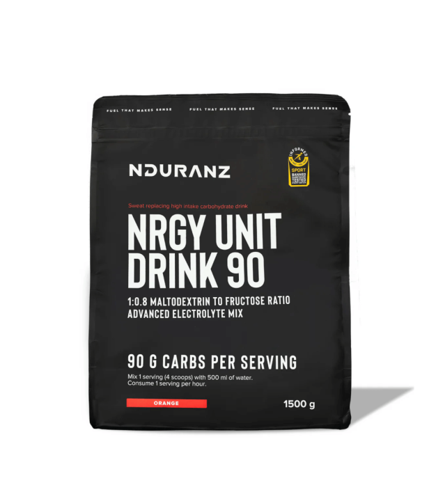 Nduranz Nrgy Unit Drink 90 1,5kg Orange