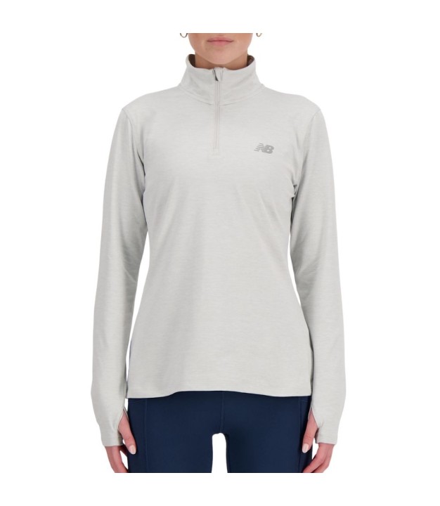 New Balance Essentials Space 1/4 Zip Running Shirt - Women's