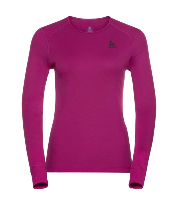 Odlo Active Warm Eco LS Women's Baselayer Top, Festival Fuchsia, 159101 30810