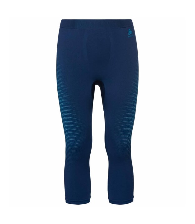 Odlo Performance Warm Baselayer 3/4 Pants, Blue