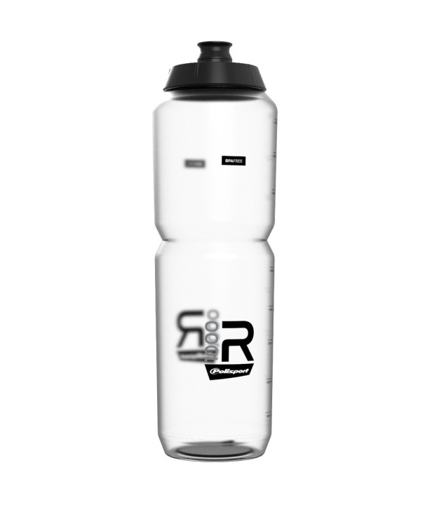 Polisport R1000 Lightweight Sport Bottle 1000ml, Clear