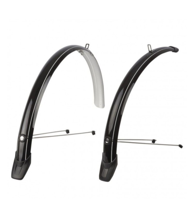 Polisport Towny Set Of Mudgards For 26''/46 MM