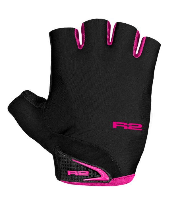 R2 Bike Gloves Riley, Black/Pink