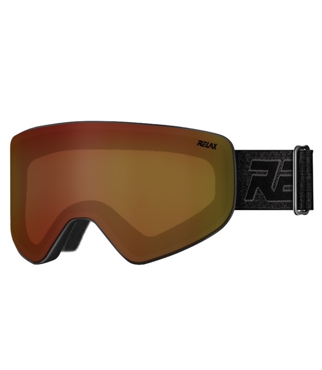 Relax Sierra Ski Goggles, Matt Black, Inferno Sensor