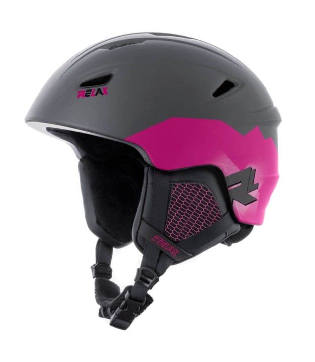 Relax Wild Women's Ski Helmet, Grey/Pink
