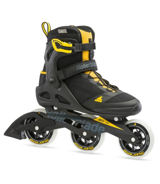 Rollerblade Macroblade 100 3WD, Black/Yellow