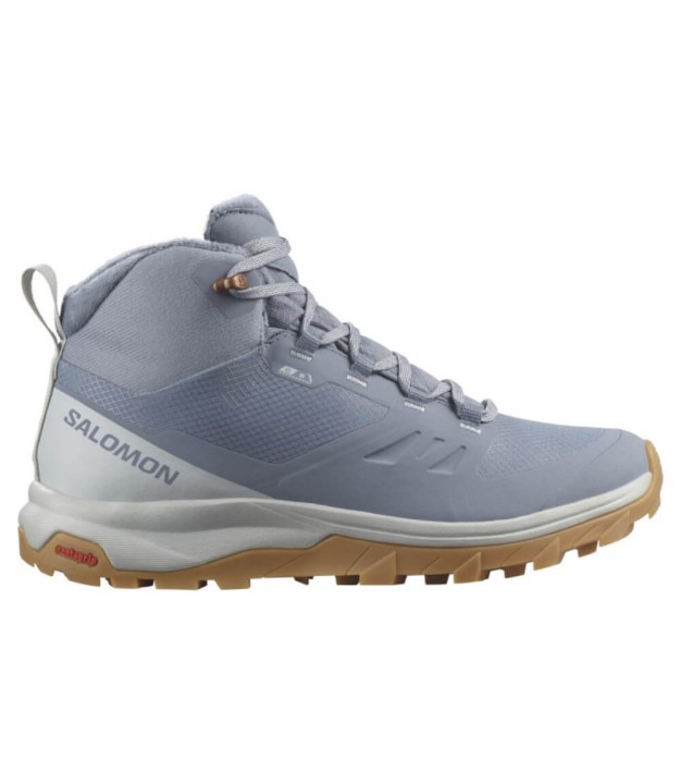Salomon OutSnap ClimaSalomon™ WP Women's Winter Boots, Stone/Blue