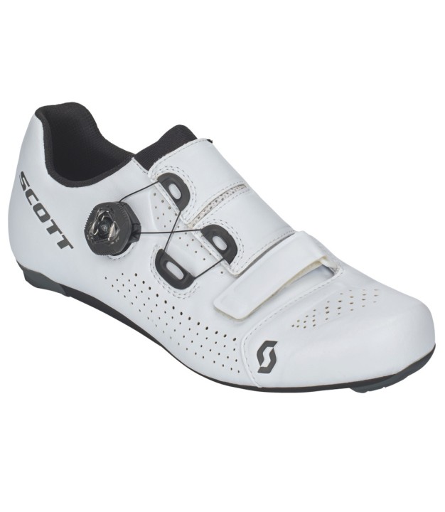 Scott Road Team BOA® Shoes, White/Black