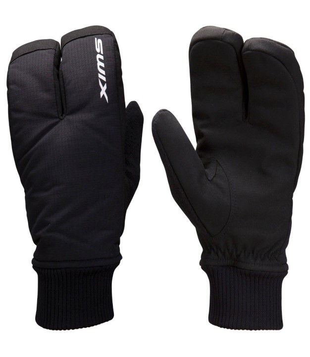 Swix Split Junior Mitt, black, H0783 10000