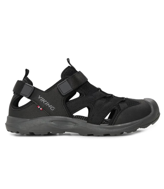 Viking Adventure M+W Unisex Sandals, Black/Charcoal