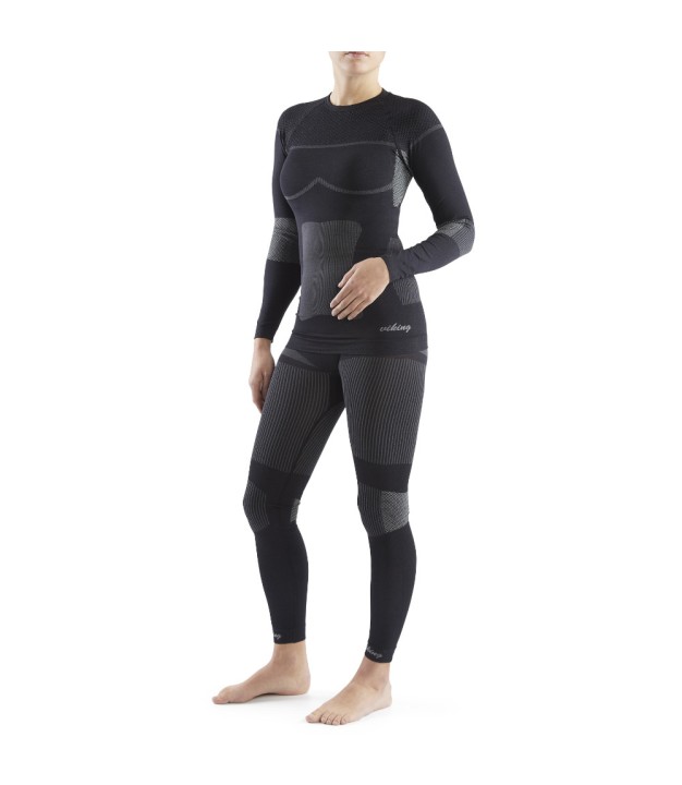 Viking Ilsa Women's Base Layer Set, Black
