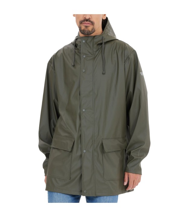 Weather Report Torsten Men's Rain Jacket, Forest Night