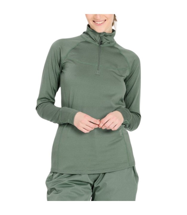 Whistler Blume Women's Ski Pulli, Balsam Green