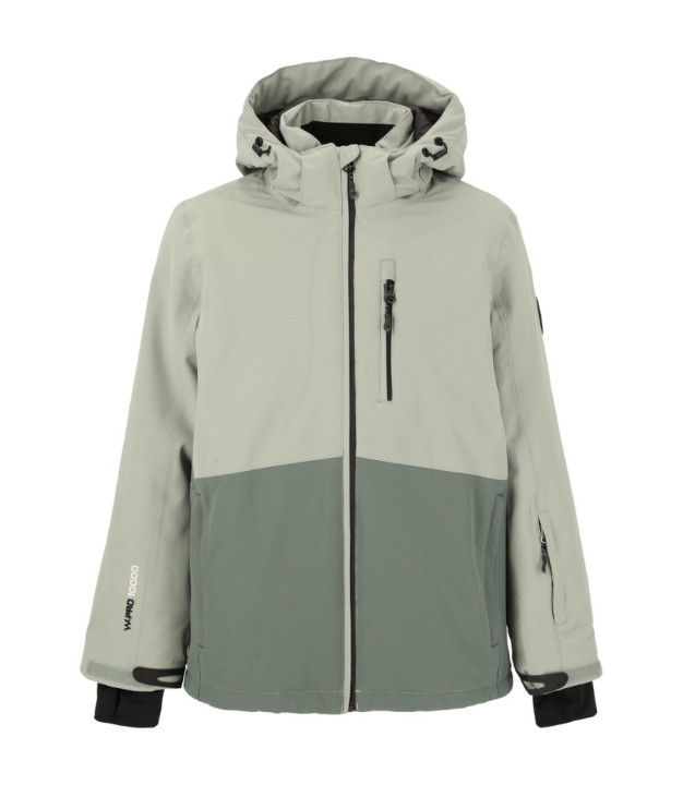 Whistler Drizzle Jr Kids Ski Jacket, Slate Grey