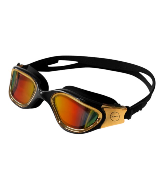 Zone3 Vapour Swim Goggles, Polarized, Black/Gold