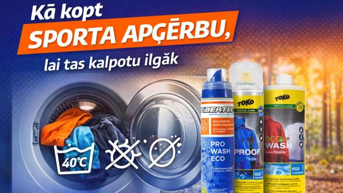 Kā kopt sporta apģērbu, lai tas kalpotu ilgāk